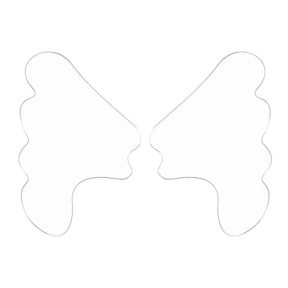 Facial Wrinkle Remover Pad Reusable Medical Grade Silicone Nasolabial Folds Anti-aging Mask Prevent Wrinkle Skin Lifting Patches