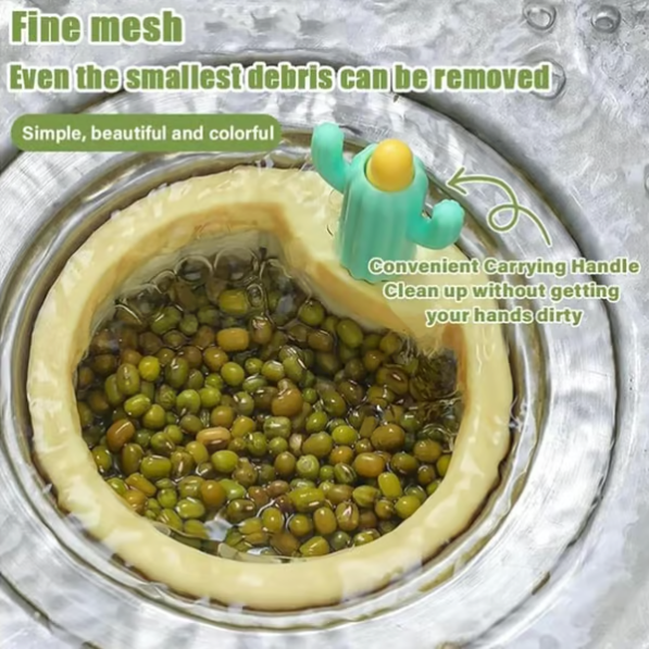 GFOUK® Cactus Kitchen Sink Drain Strainer🌿Removes odors and prevents blockages